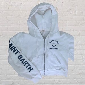 Brandy Melville John Galt Cropped Hoodie